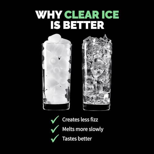 Clear Ice Cube Maker in Stainless Steel — photo 4