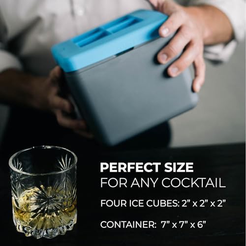 Crystal Clear Large Square Ice Mold — photo 5