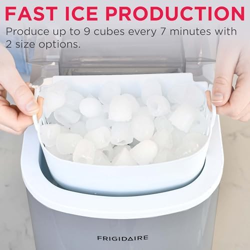 Compact Silver Clear Ice Maker — photo 4
