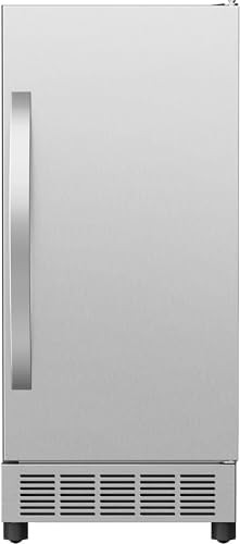 Clear Ice Maker with Integrated Drain Pump