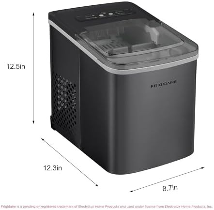 Black Stainless Bullet Ice Maker — photo 5