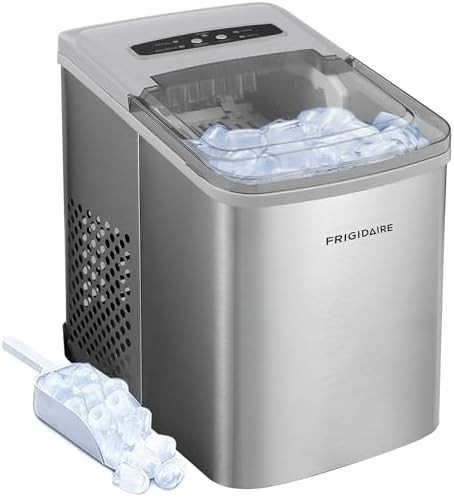 Stainless steel portable bullet ice machine