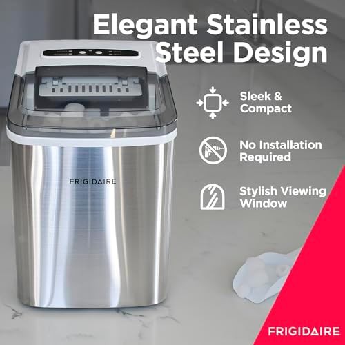 Stainless steel portable bullet ice machine — photo 3