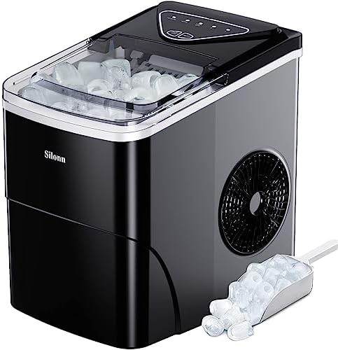 Countertop Ice Machine with Two Bullet Sizes
