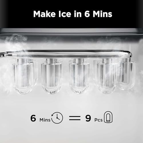 Countertop Ice Machine with Two Bullet Sizes — photo 3