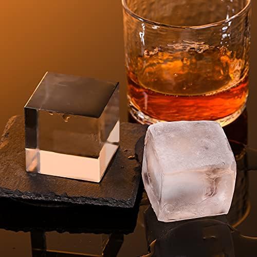 Clear Square Cube Whiskey Ice Tray — photo 4