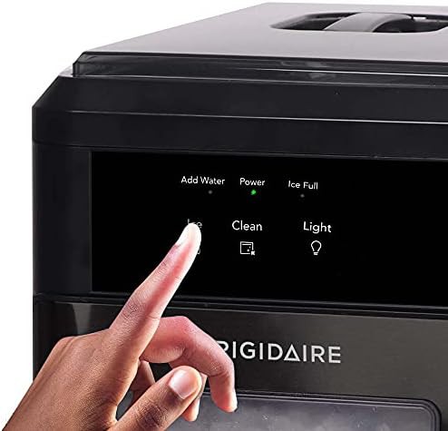 Black stainless steel nugget ice machine — photo 5