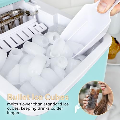 Stainless steel self cleaning portable ice maker — photo 5