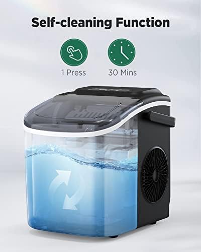Black Bullet Ice Maker with Large Capacity — photo 3