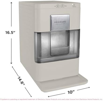 Cream nugget ice machine with window — photo 5