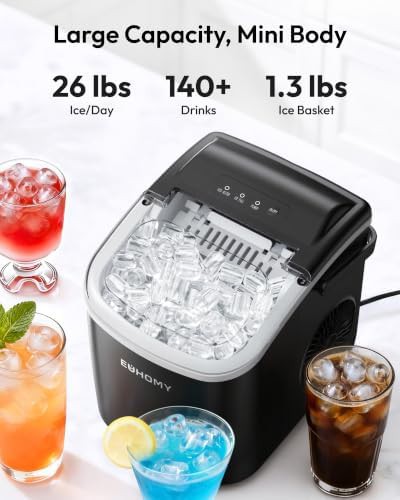 Portable Black Bullet Ice Maker with Handle — photo 3