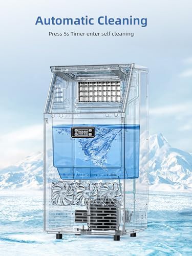 Undercounter Stainless Steel Ice Maker 100 Lbs — photo 4