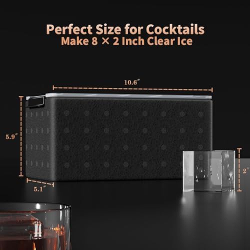 Silicone Clear Square Ice Cube Tray — photo 3