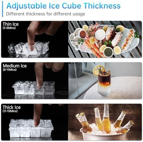 Commercial Cube Ice Machine 400lb Capacity — photo 3