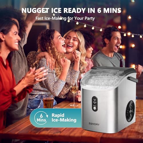 Nugget ice maker with carry handle 34lbs — photo 3