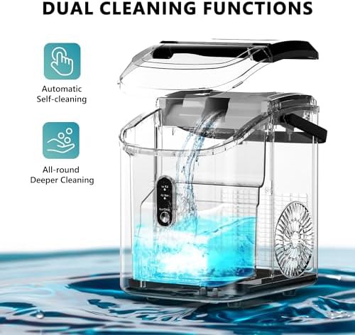 Nugget ice maker with carry handle 34lbs — photo 5