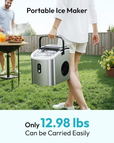 Bullet ice maker with integrated handle — photo 4
