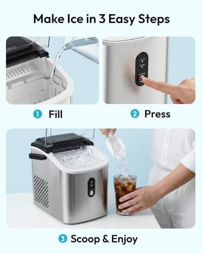 Bullet ice maker with integrated handle — photo 5