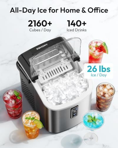 Portable bullet ice maker with carry handle — photo 3