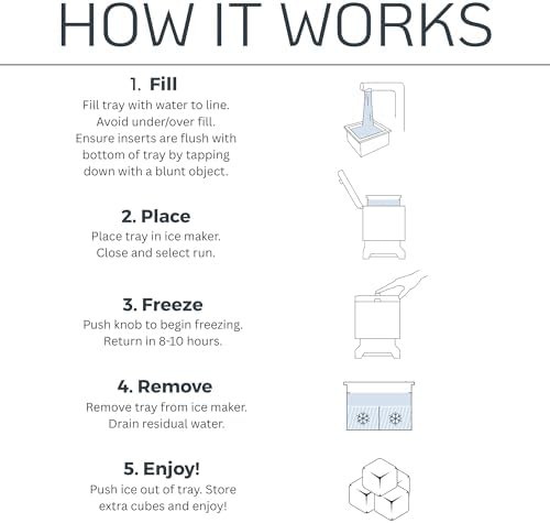 Clear Ice Maker for Four Large Cubes — photo 4