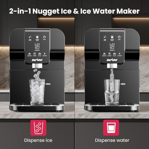 Commercial Chewable Nugget Ice and Water Dispenser — photo 4