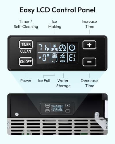 Undercounter 15 in ice maker with gravity drain — photo 4