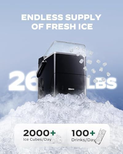 Ice maker with LED touch control — photo 4