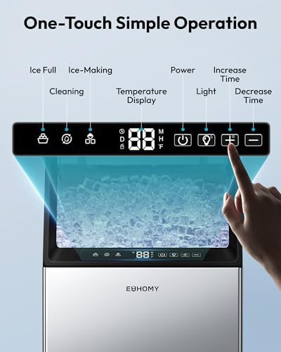 Mirror polished steel commercial ice machine — photo 4