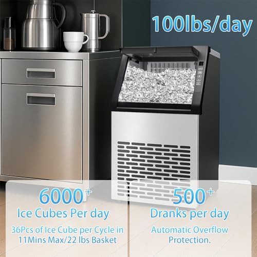 Freestanding Commercial Large Ice Machine — photo 3
