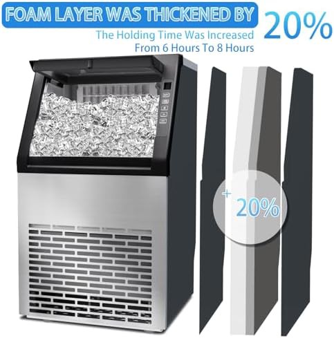 Freestanding Commercial Large Ice Machine — photo 4