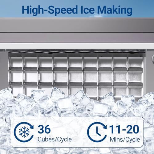 Commercial Cube Ice Maker with Storage — photo 3