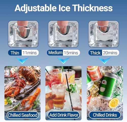 Commercial Cube Ice Maker with Storage — photo 4