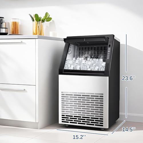 Commercial Stainless Steel Clear Ice Machine — photo 3