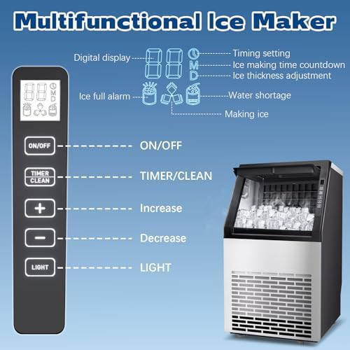 Commercial Stainless Steel Clear Ice Machine — photo 4