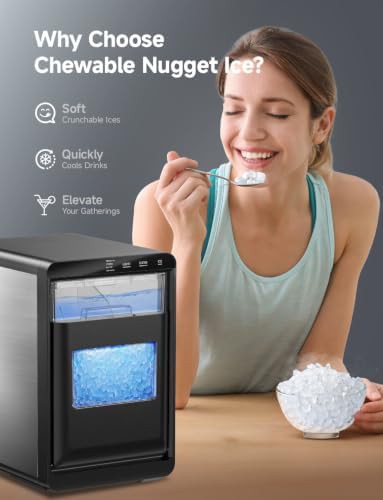 Pebble ice maker machine 42lbs capacity — photo 4