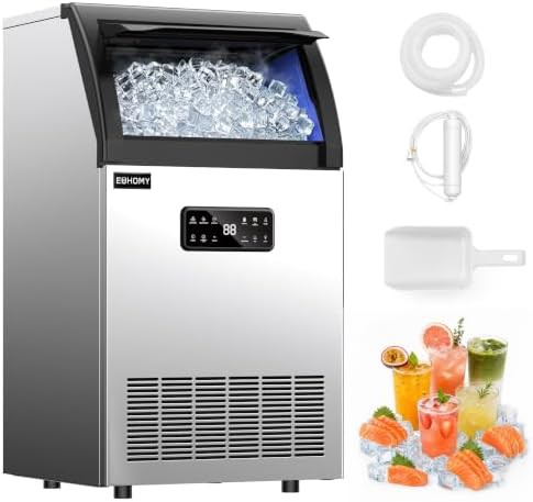Undercounter commercial ice maker 120lbs capacity