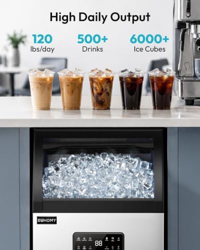Undercounter commercial ice maker 120lbs capacity — photo 3