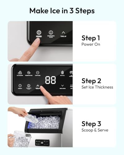 Undercounter commercial ice maker 120lbs capacity — photo 4