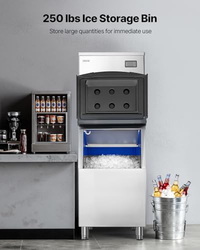 High Output Commercial Ice Maker with Storage Bin — photo 3
