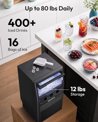 Undercounter clear ice maker 80lbs daily — photo 3