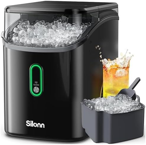 Crushed soft chewable ice maker