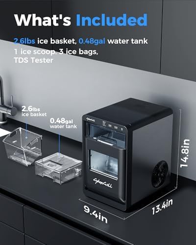 Countertop Nugget and Pebble Ice Machine — photo 5