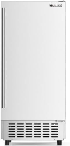 Stainless Steel Undercounter Ice Maker 80 Lbs