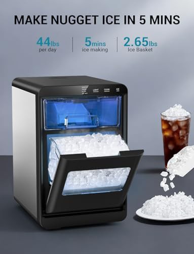 Quiet Countertop Nugget Ice Maker — photo 3