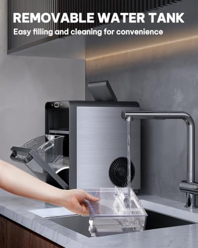 Nugget Ice Maker with Pull Out Tank — photo 5