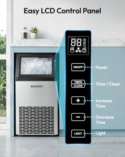 Undercounter cube ice maker with 33lb bin — photo 4