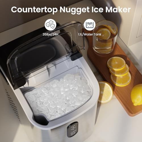 Portable Nugget Ice Maker with Handle — photo 4