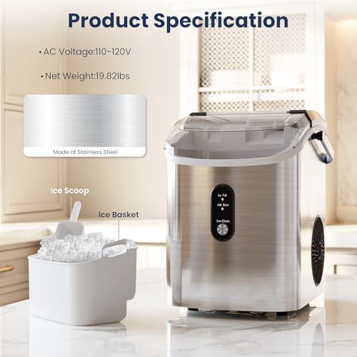 Portable Nugget Ice Maker with Handle — photo 5