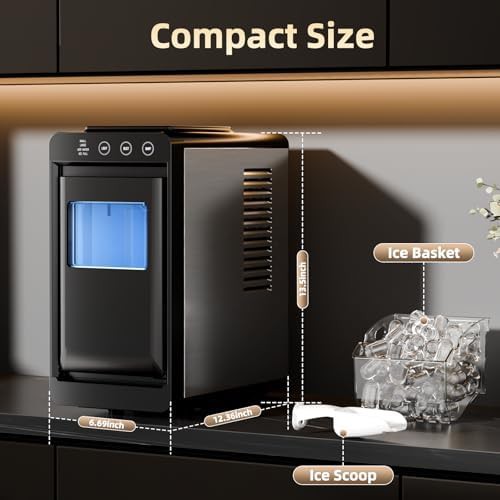 Matte Black Portable Ice Cube Maker — photo 4
