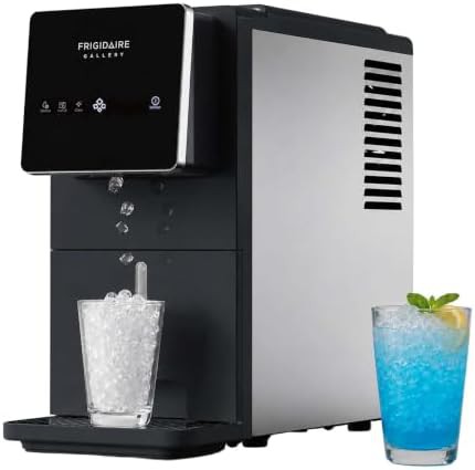 Slate touchscreen nugget ice machine 33 lbs
